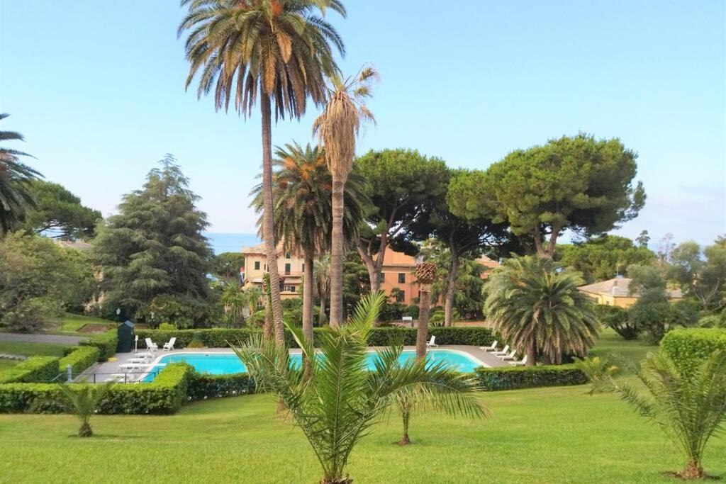 Casaviva - Beautiful Bilo With Shared Pool In Genova Nervi Apartment ภายนอก รูปภาพ